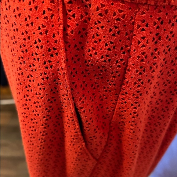 Eva Mendes Faux Suede Skirt with Front Snaps and Side Pockets - Picture 2 of 5